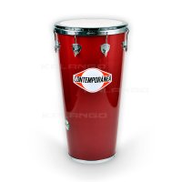 Timbal 14'' x 70 cm - bois, rouge