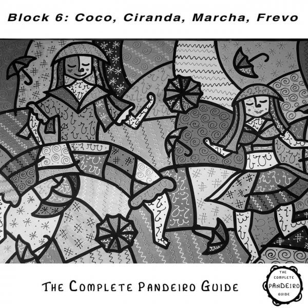 Pandeiro Guide - Coco, Ciranda, Marcha & Frevo HP Percussion A674106