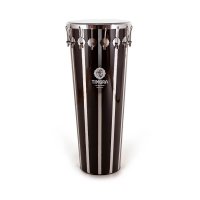 Timbal 14'' x 90 cm rayas negras verticales, 16 ganchos