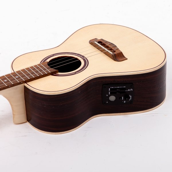 Cavaquinho Luthier electrico avec soft case APC A170015
