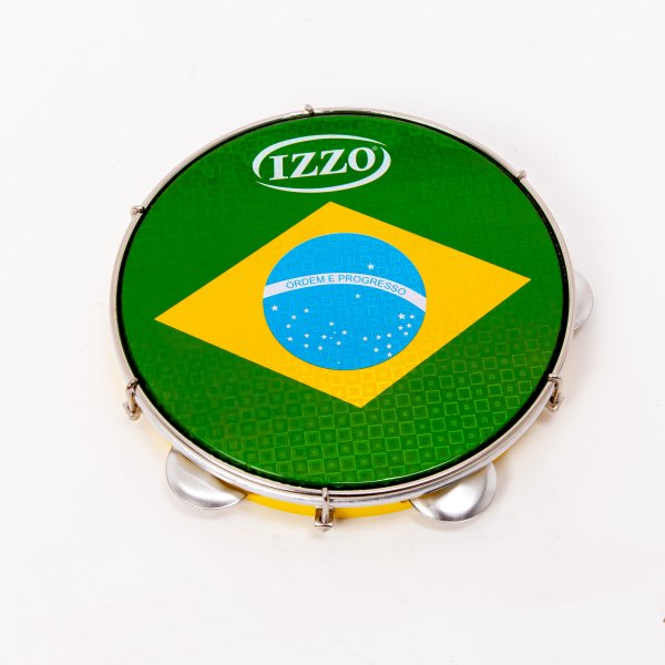 Pandeiro 10'' ABS BRAZIL - gelb Izzo A321215