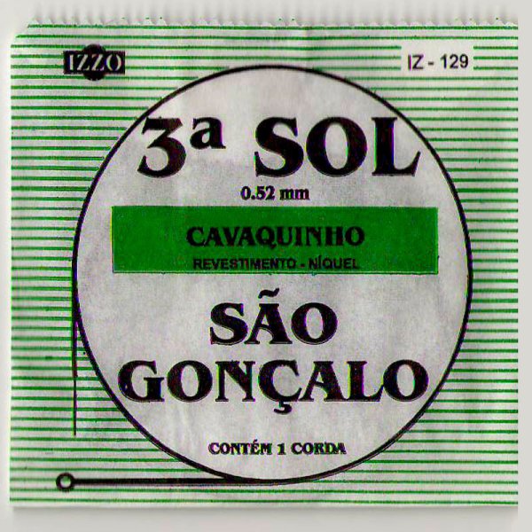 3. G Saite Cavaquinho 0,52 mm Izzo A324012