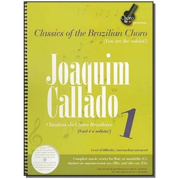 Songbook Joaquim Callado Vol. 1 ChoroMusic A871835