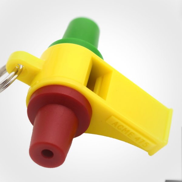 Apito Samba whistle, plastic - multicoloured ACME A554120